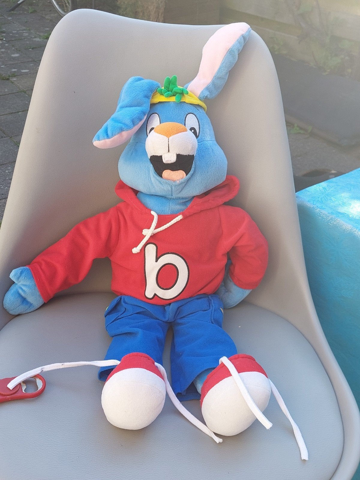Grote Bobo konijn knuffel, Overige merken, Overige karakters, Konijn, Ophalen of Verzenden
