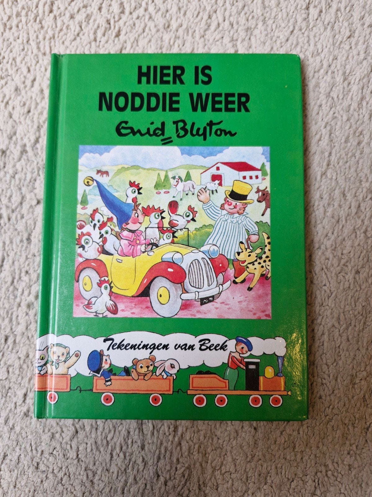 Hier is Noddy Weer - Enid Blyton (Kinderboek), Gelezen, Fictie algemeen, Ophalen of Verzenden, Enid Blyton