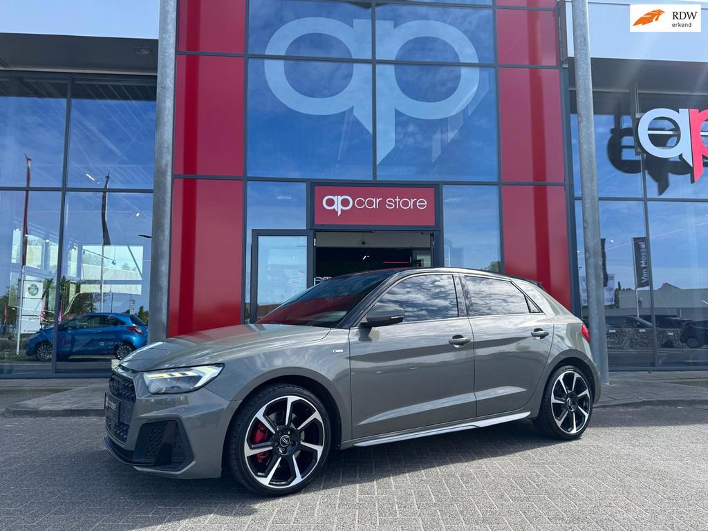 Audi A1 Sportback 40 TFSI 3 x S Line Pro Line S | LED | Came, Zwart, 4 cilinders, Parkeersensor, Leder en Stof