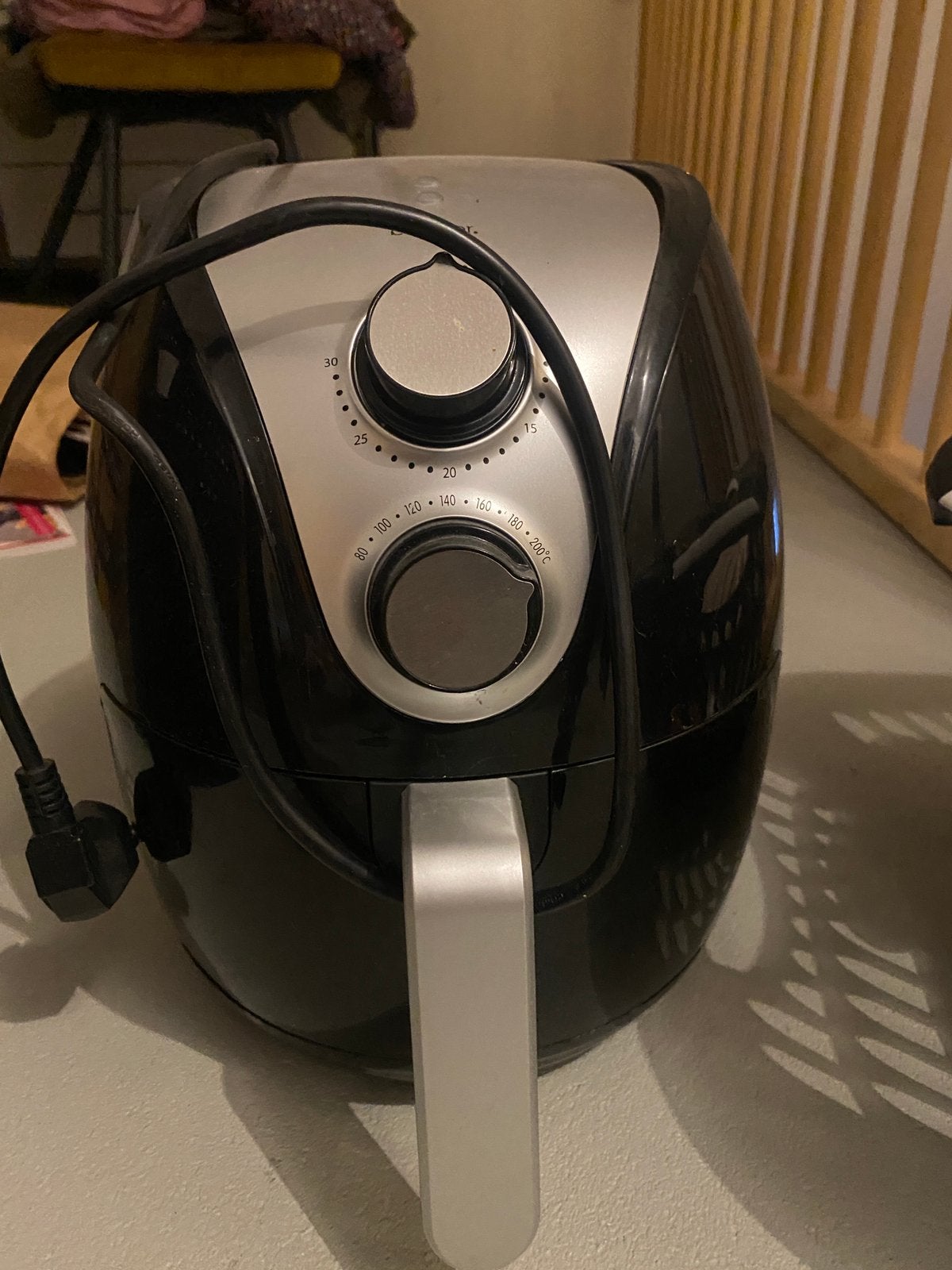 Blokker BL-18003 Airfryer / Heteluchtfriteuse 3,5 L - 2000W, Witgoed en Apparatuur, Ophalen of Verzenden, Zo goed als nieuw, Airfryer