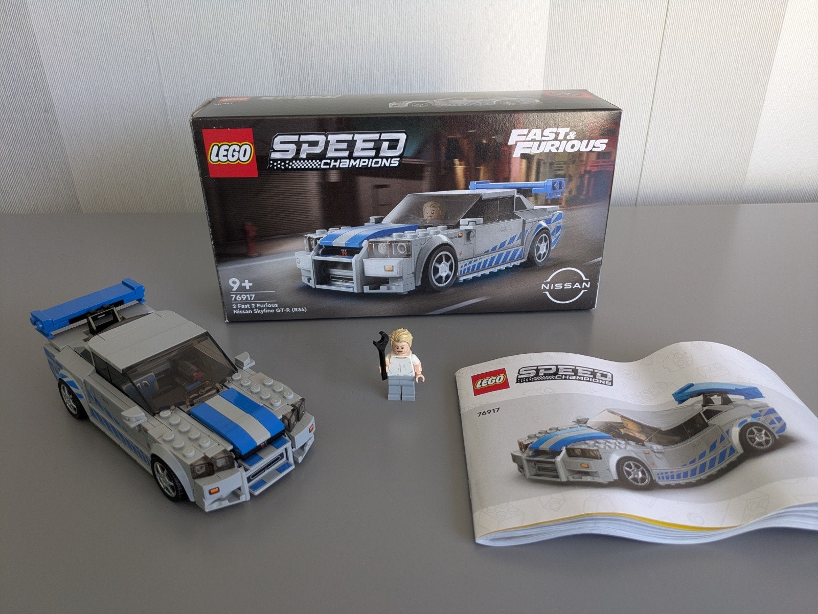 LEGO Speed Champions Nissan Skyline GT-R R34 76917, Verzenden, Lego, Speed Champions, Zo goed als nieuw