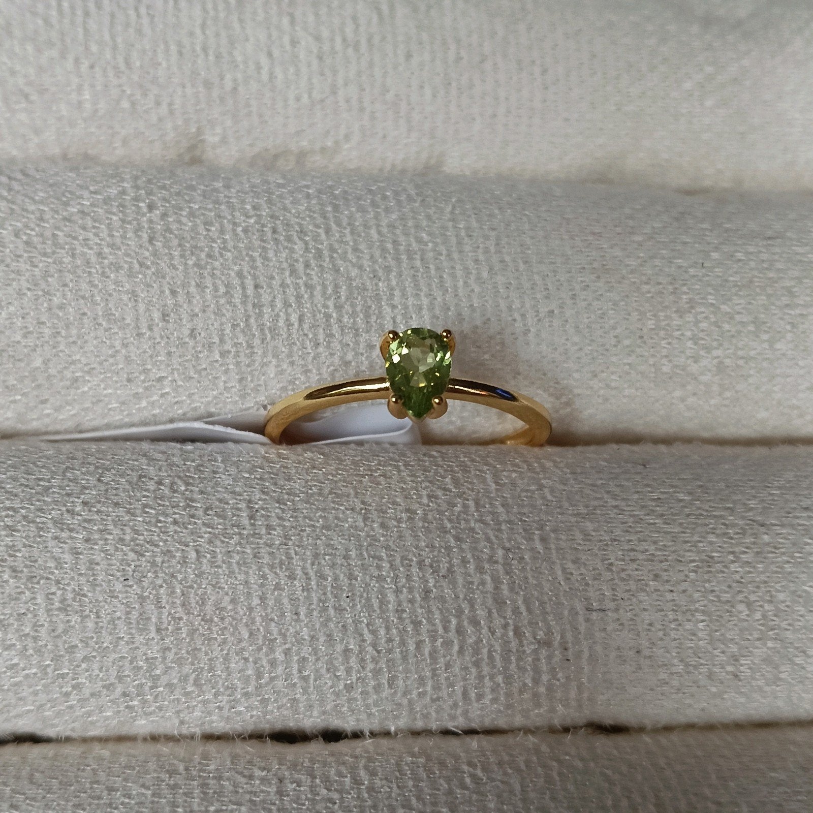 Hoge kwaliteit Peridoot edelsteen ring - s925 goud

de ring, Nieuw, Ophalen of Verzenden, Met edelsteen, Dame