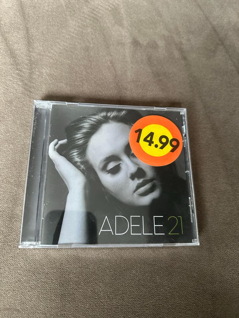 CD Adele - 21, Ophalen of Verzenden, 2010 - 2019, Gebruikt