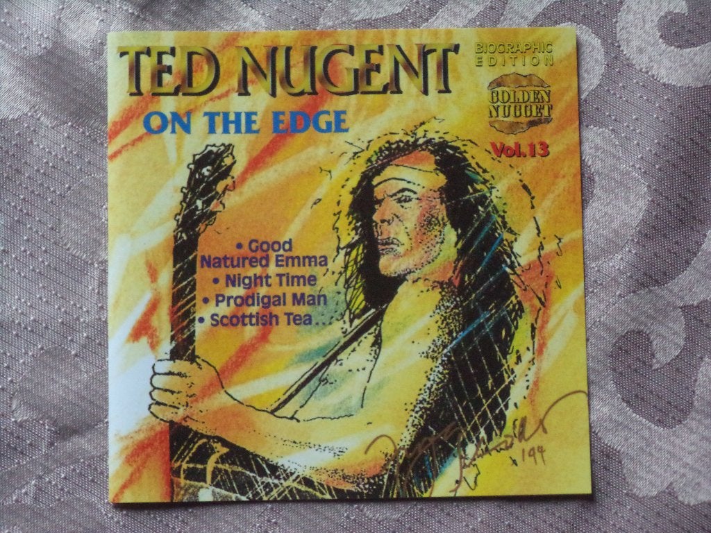 Ted Nugent - On the edge  (CD), Heavy metal, Ophalen of Verzenden, Zo goed als nieuw, Eerste persing