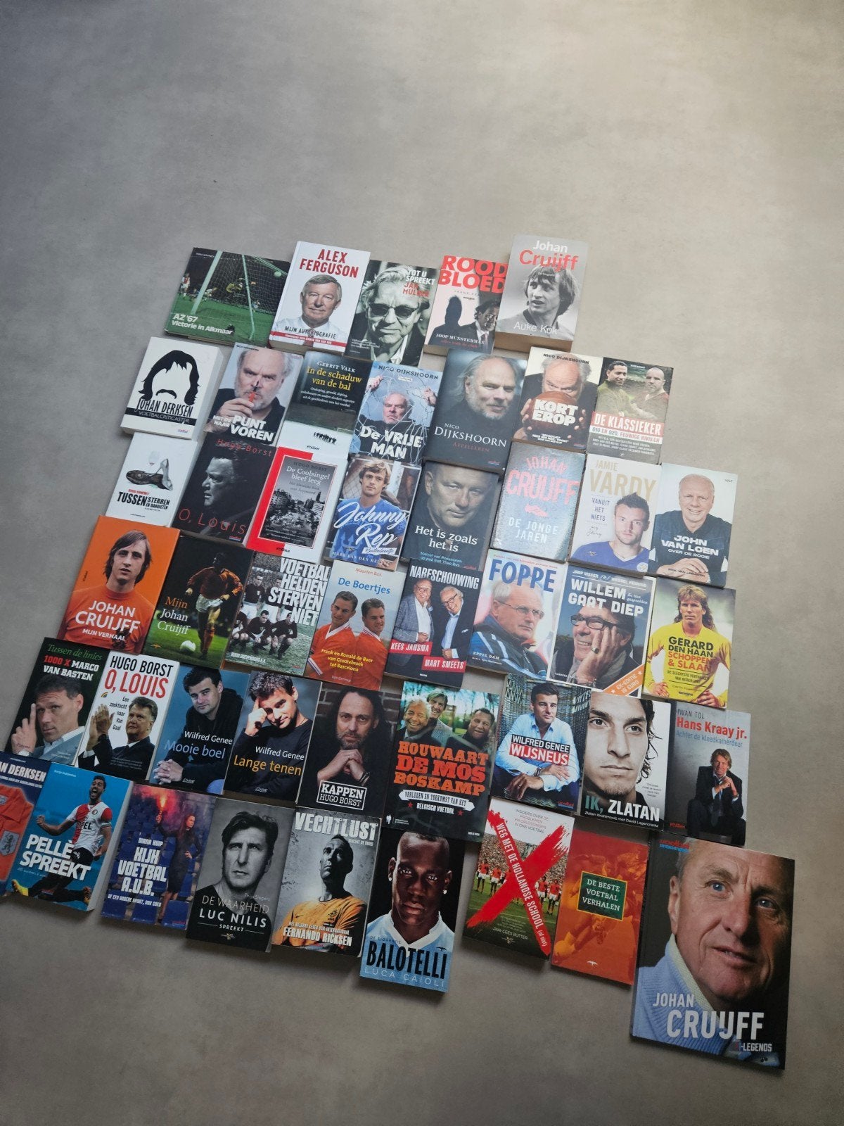 Grote collectie voetbalboeken (biografieën en meer), Ophalen of Verzenden, Gelezen, Overige sporten