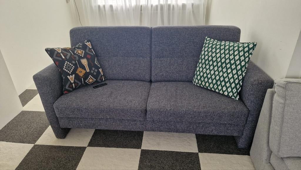 Comfortabele en praktische gebruikte bank (190x75), Huis en Inrichting, Banken | Bankstellen, Gebruikt, 150 tot 200 cm, Tweepersoons