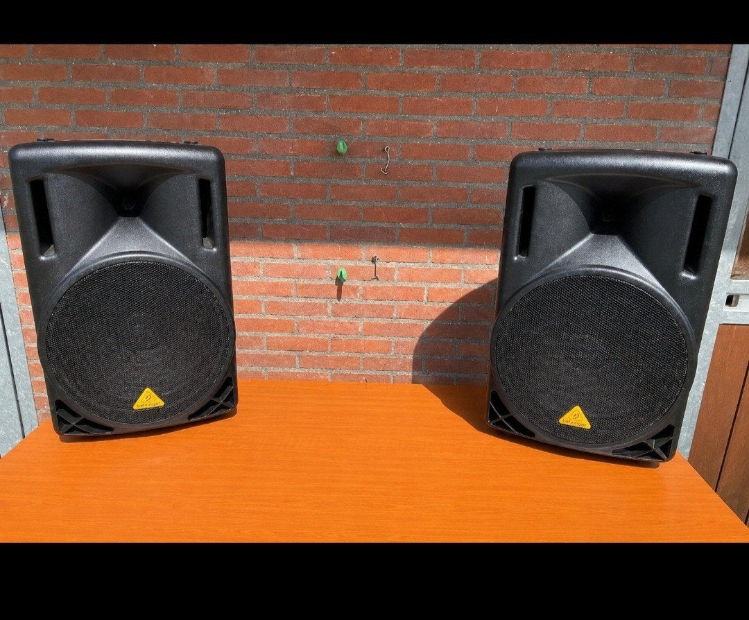 Behringer B215XL Passieve PA Luidsprekers (Paar), Overige merken, Gebruikt, Ophalen of Verzenden, 120 watt of meer