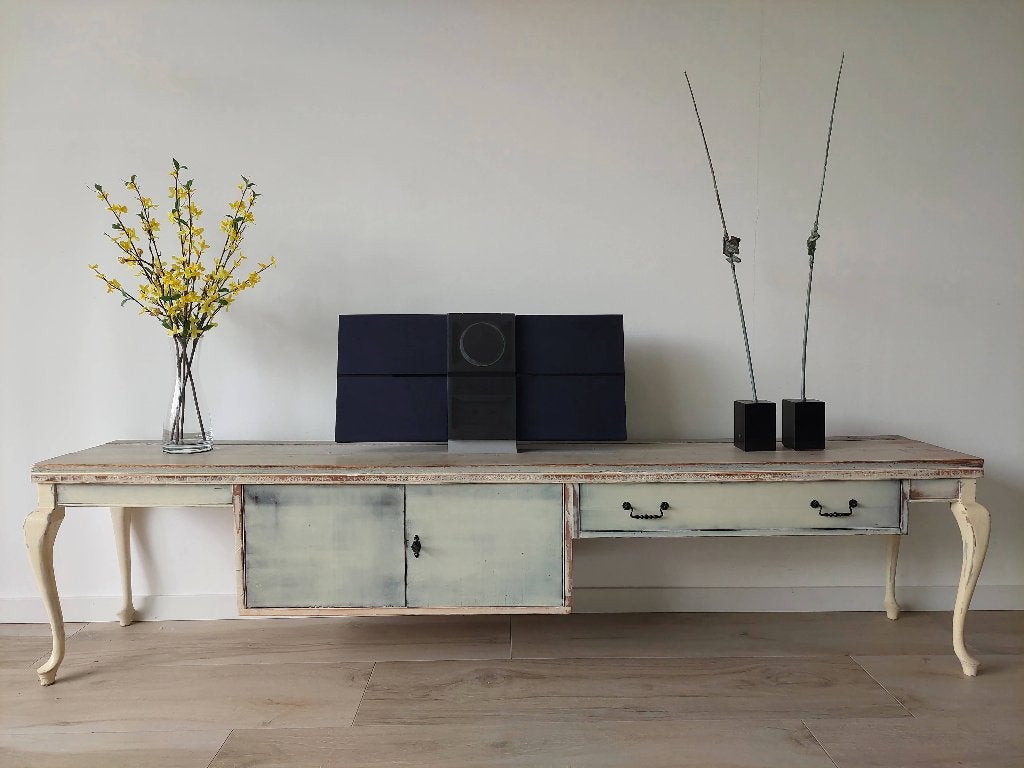 Eigenzinnig Tv (?) meubel, Ophalen, Gebruikt, 200 cm of meer, Excentriek, decoratief