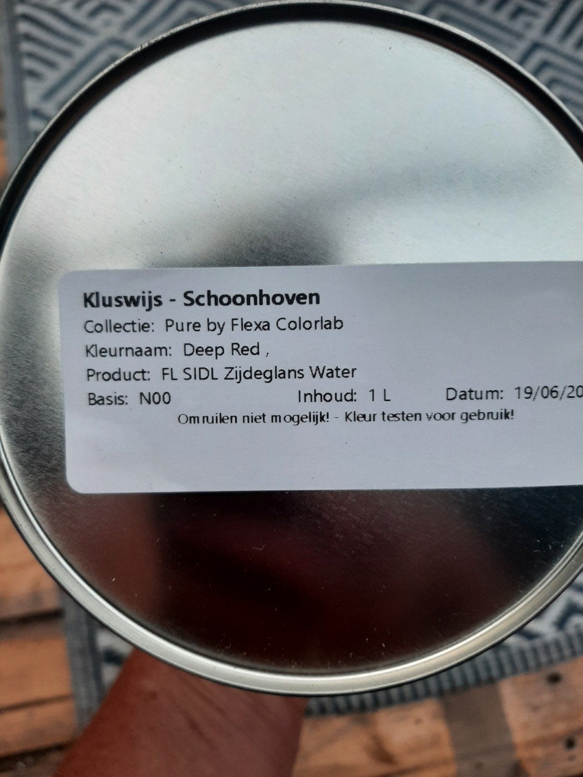 Flexa Strak in de Lak Binnen Zijdeglans Waterbasis 1L, Ophalen of Verzenden
