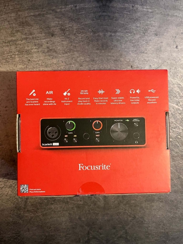 Foto 4 van Rode NT1 5th Gen, Focusrite Scarlett Solo