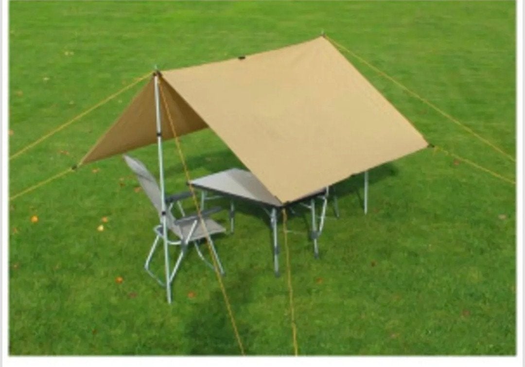 Campguru Tarp TC 3x4 met 2 aluminium tarpstokken 250 cm.k ke, Ophalen of Verzenden, Nieuw