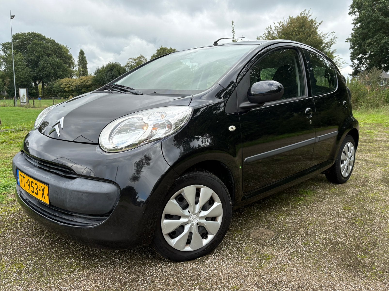 Citroën C1 1.0 5-DRS 2008 Zwart, Voorwielaandrijving, Stof, Zwart, C1