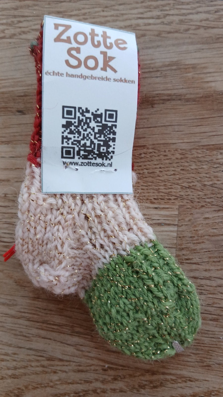 Zotte Sok handgebreide sokken babysokjes maat S 08/09., Ophalen of Verzenden, Nieuw, Jongetje of Meisje, Sokjes
