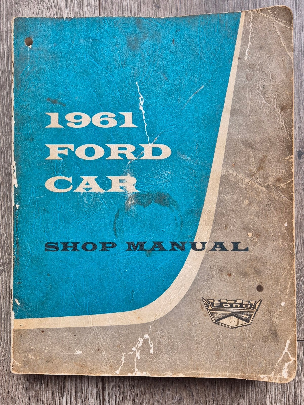 1961 Ford Car Shop Manual - Origineel Werkplaatshandboek, Ophalen of Verzenden