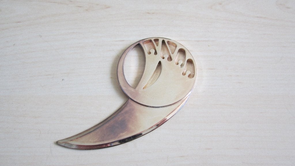 Corry Ammerlaan (Artihove)  Verzilverde briefopener, Ophalen of Verzenden, Overige typen, Minder dan 20 cm