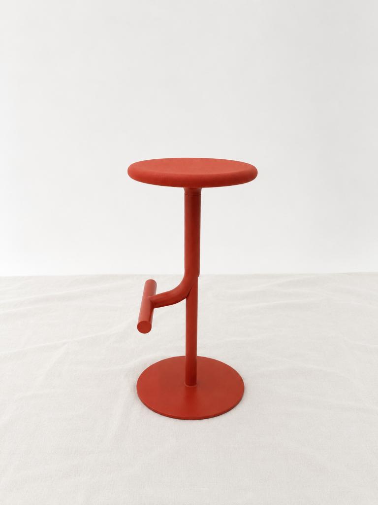 Magis Tibu – Verstelbare Barkruk – Koraalrood, 60 tot 90 cm, Nieuw, Ophalen of Verzenden, 1 kruk