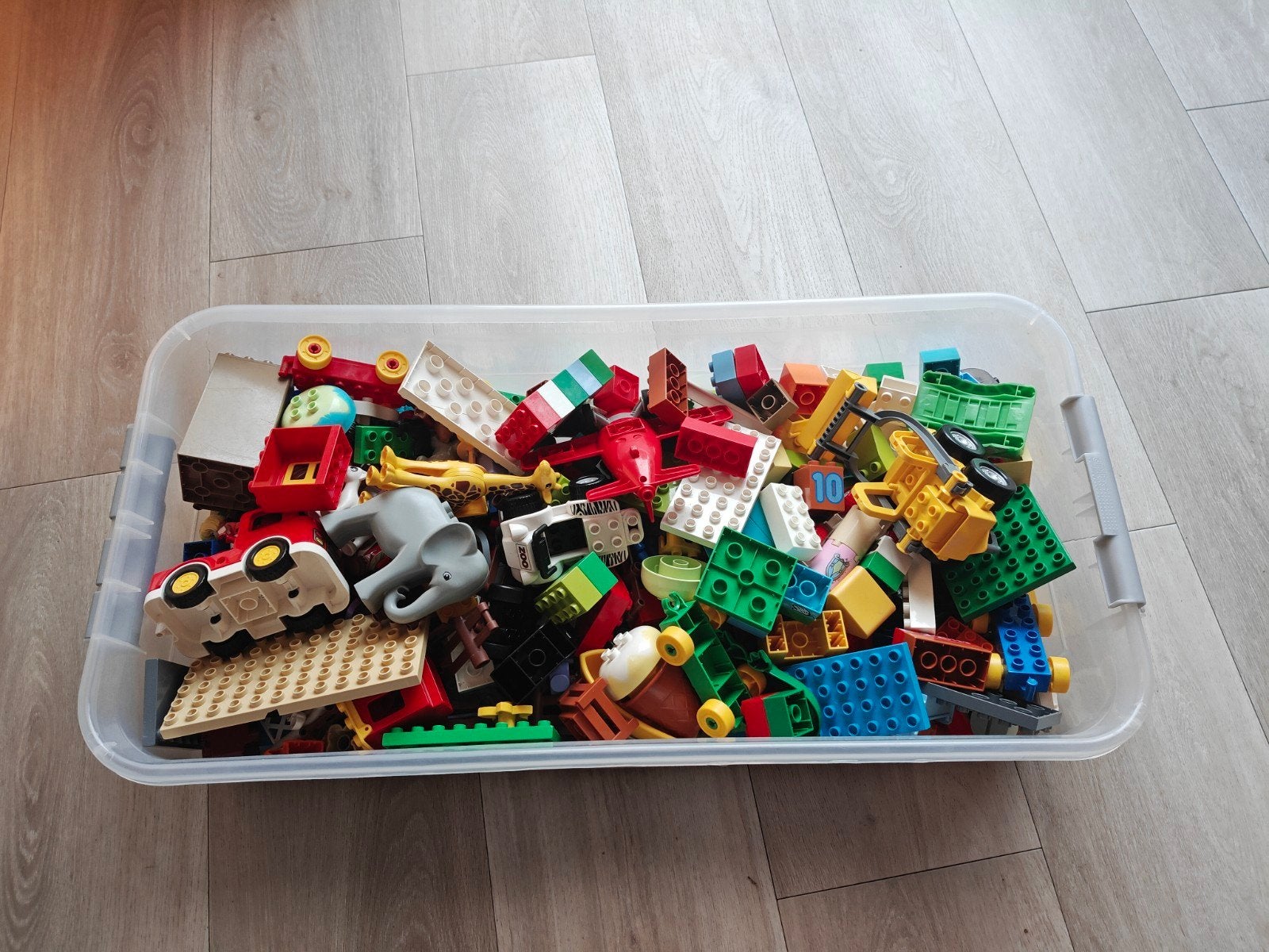 Partij Duplo, Kinderen en Baby's, Speelgoed | Speelgoedvoertuigen, Ophalen of Verzenden, Gebruikt