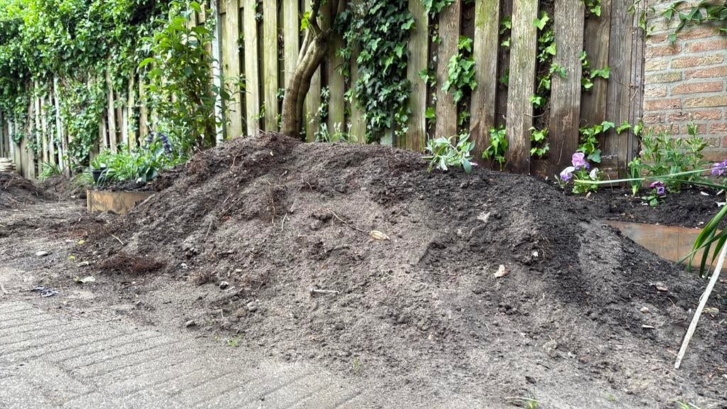 Flinke berg tuinzand gratis ophalen, Tuin en Terras, Ophalen, Tuinaarde