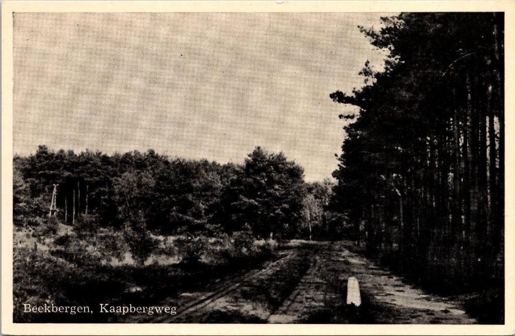 Beekbergen - Kaapbergweg, Verzenden, 1940 tot 1960, Ongelopen, Gelderland