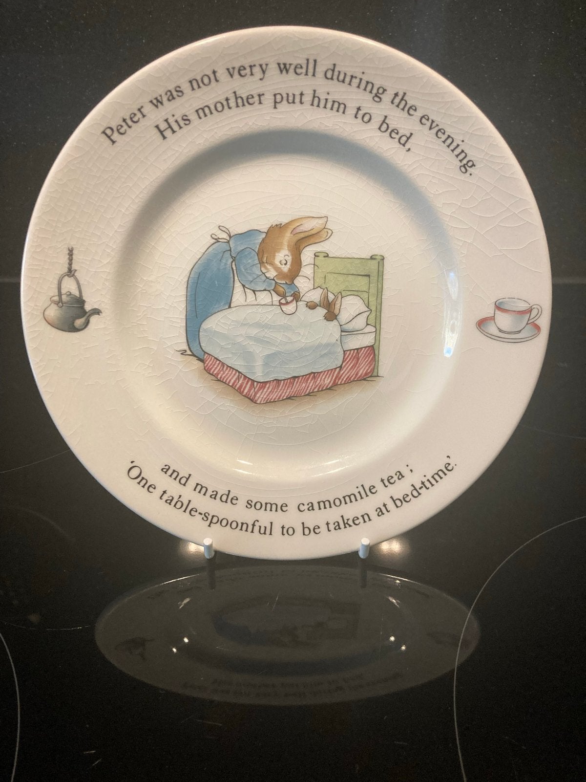Wedgwood Peter Rabbit kinderbordje - 17 cm, Ophalen of Verzenden