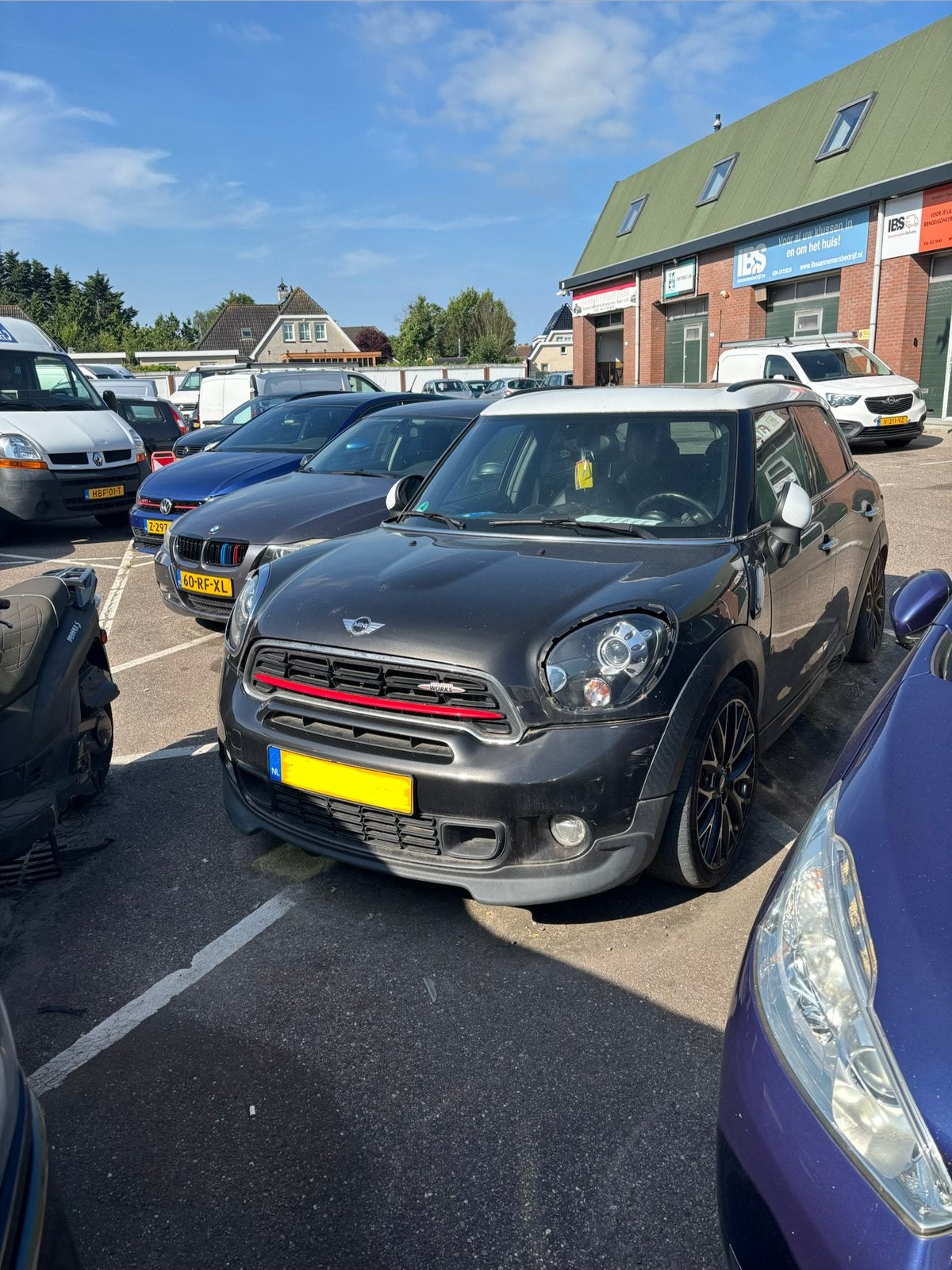 Mini Countryman 1.6 John Cooper Works AUT 2014 Bruin, Auto's, Bruin, Vierwielaandrijving, 1405 kg, SUV of Terreinwagen