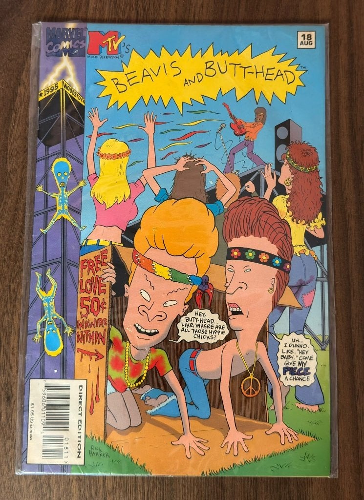 Beavis and Butthead #18 Comic [Sealed] (Engels), Eén comic, Amerika, Ophalen of Verzenden, Zo goed als nieuw
