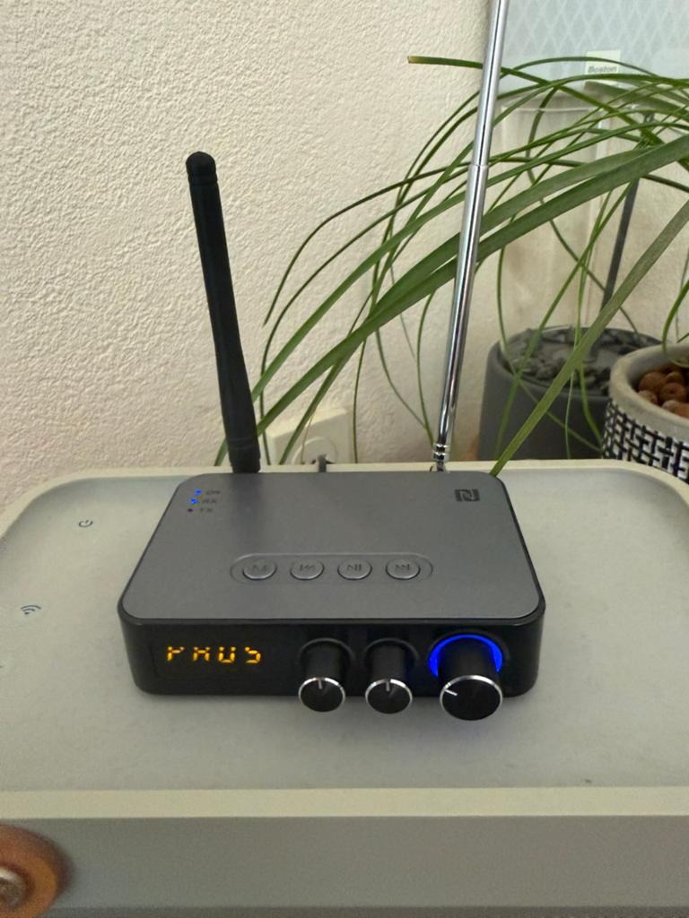 M9 Pro Bluetooth 5.1 Audio-ontvanger Zender, Ophalen, Zo goed als nieuw