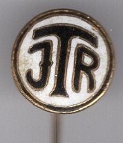 J.T.R. email op koper transport speldje ( U_150), Verzenden, Nieuw, Transport, Speldje of Pin