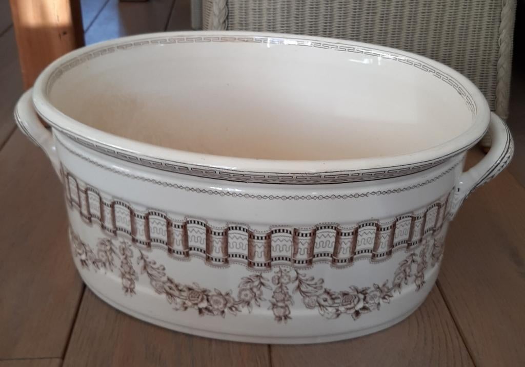 Regout teil met decor Diana., Ophalen of Verzenden