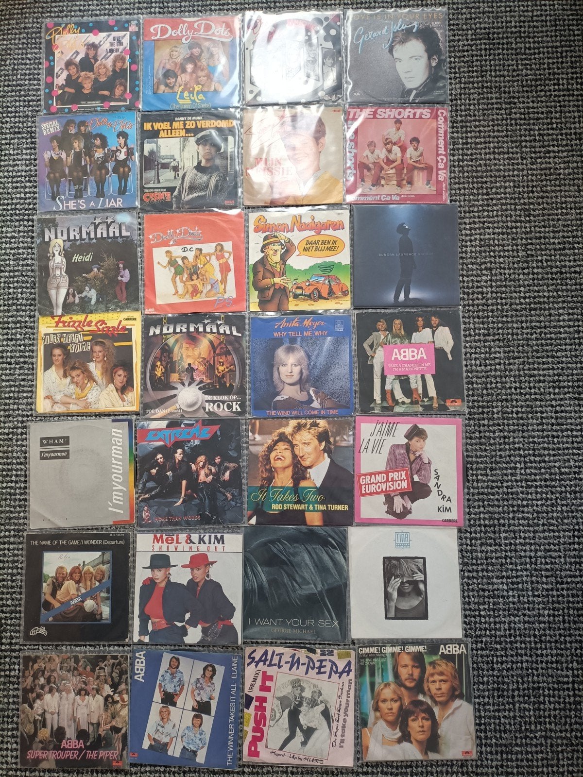 Diverse 7 inch vinyl singles - Pop, Rock, Nederlandstalig, Cd's en Dvd's, Gebruikt, 7 inch, Ophalen of Verzenden, Pop