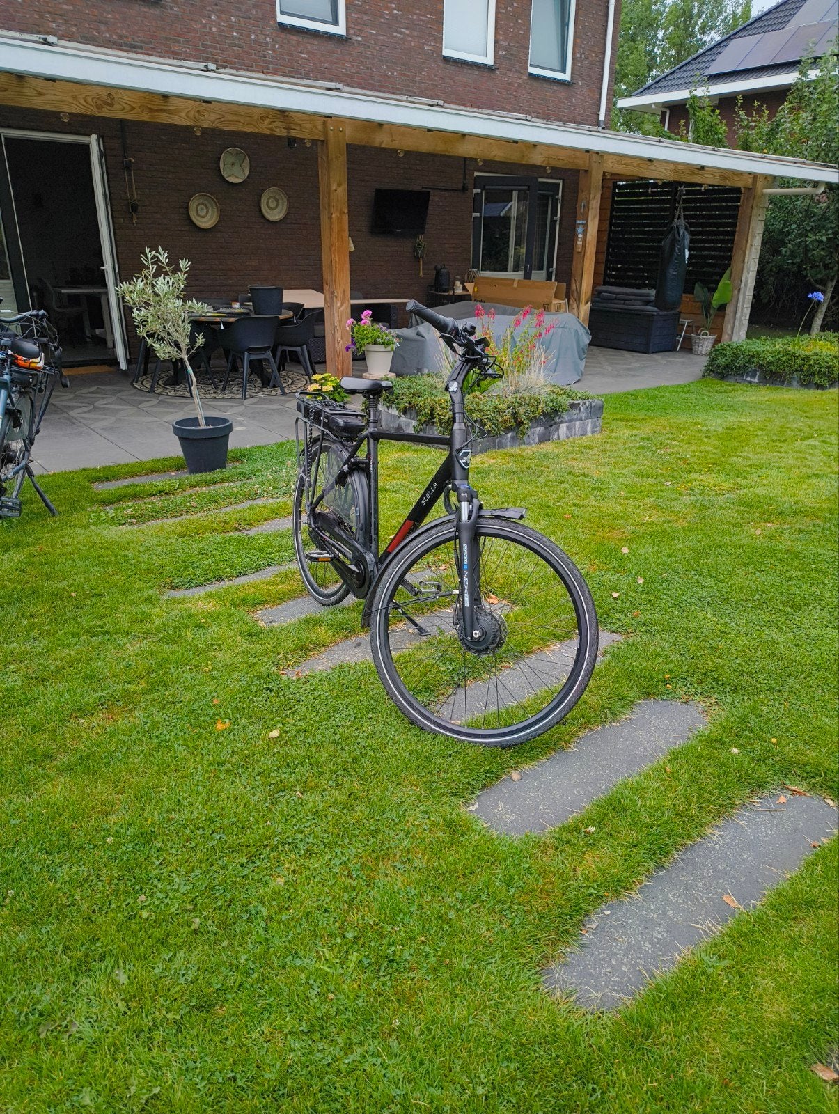 Stella heren fiets, Fietsen en Brommers, Elektrische fietsen, Gebruikt, Overige merken, Ophalen