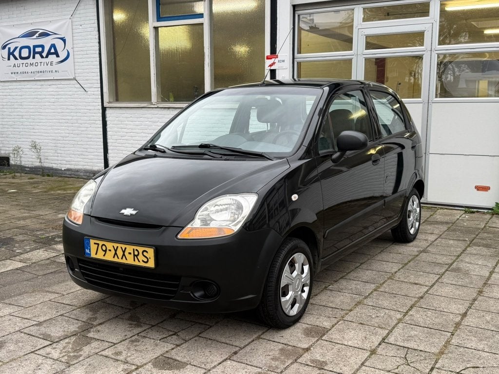 Chevrolet Matiz 0.8 | Slechts 33.000 km | 1eig | Nieuwe APK!, Auto's, Voorwielaandrijving, Stof, Zwart, Zwart