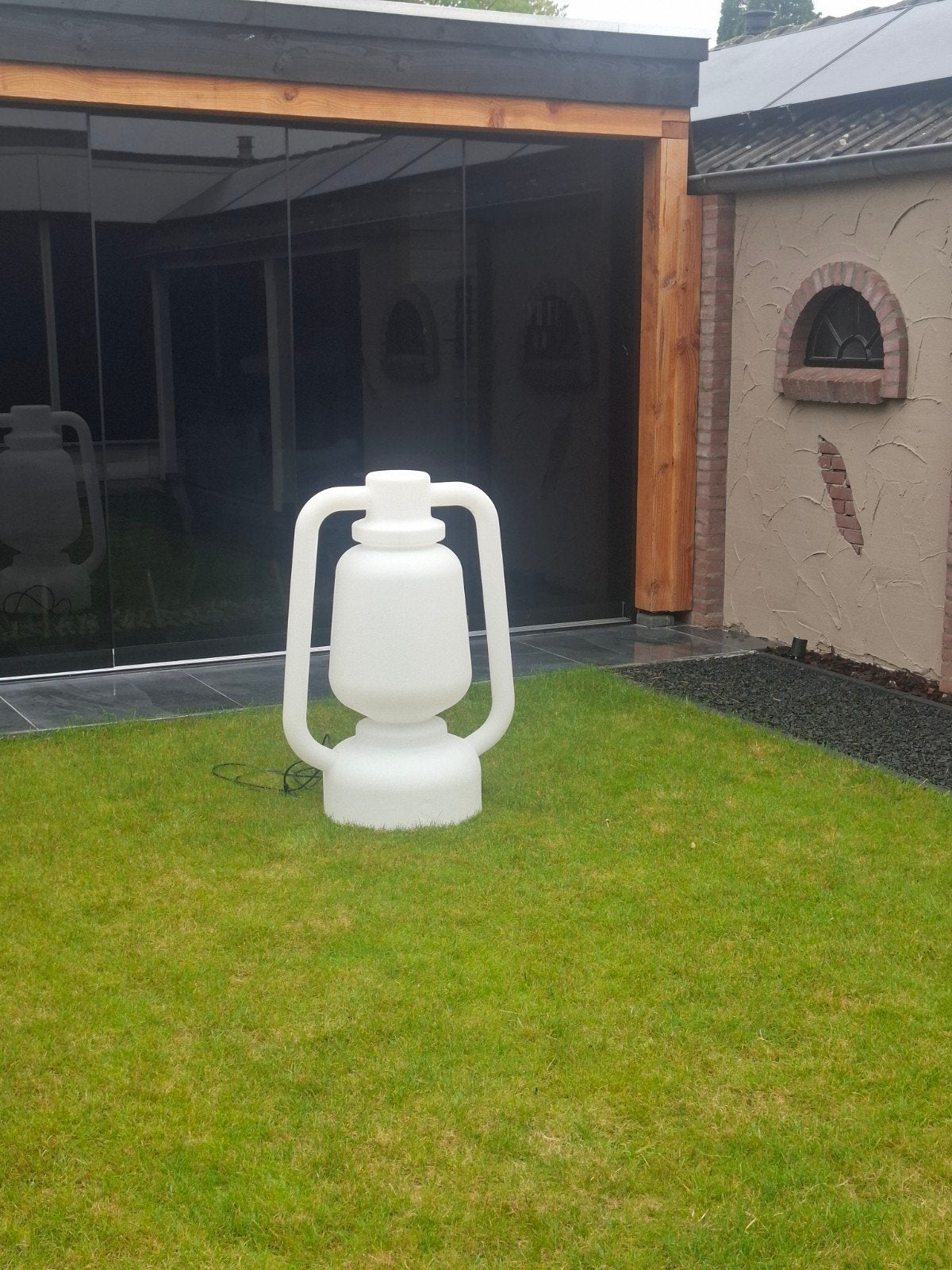 Qazqa vloerlamp Storm XL 110cm, Ophalen, Kunststof, 100 tot 150 cm, E27 (groot)