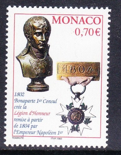 Monaco 2002 pf mi 2593 nominaal, Verzenden, Monaco, Postfris