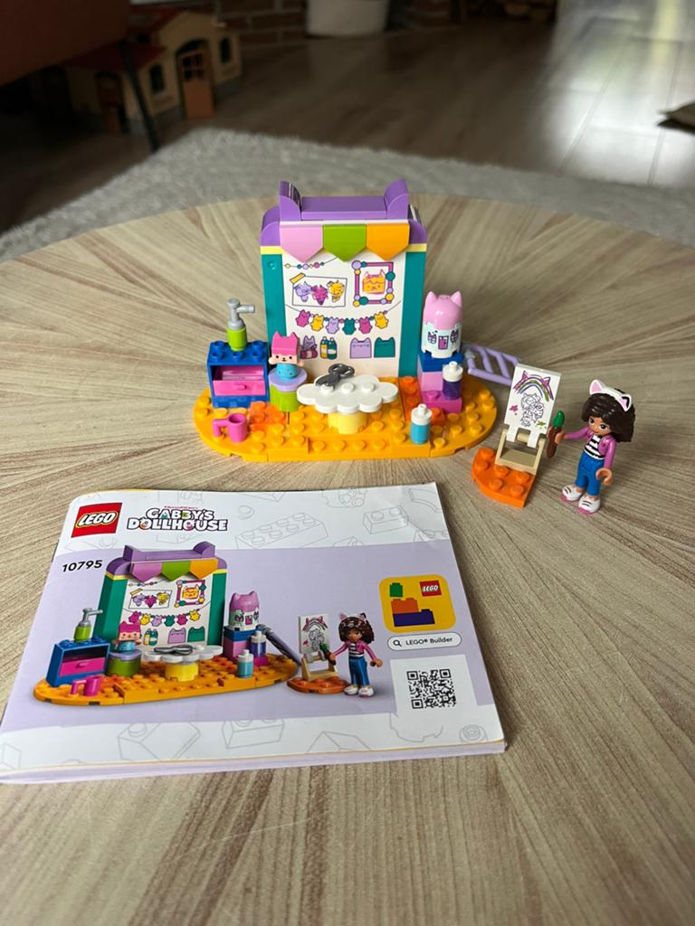 Gabby poppenhuis LEGO knutselclub, Lego, Compleet, Ophalen of Verzenden, Zo goed als nieuw