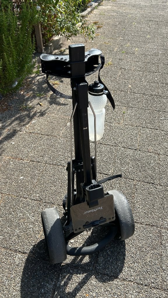 Golftrolley Turfmaster Eco Zwart, Sport en Fitness, Golf, Ophalen, Gebruikt, Golfkar, Overige merken