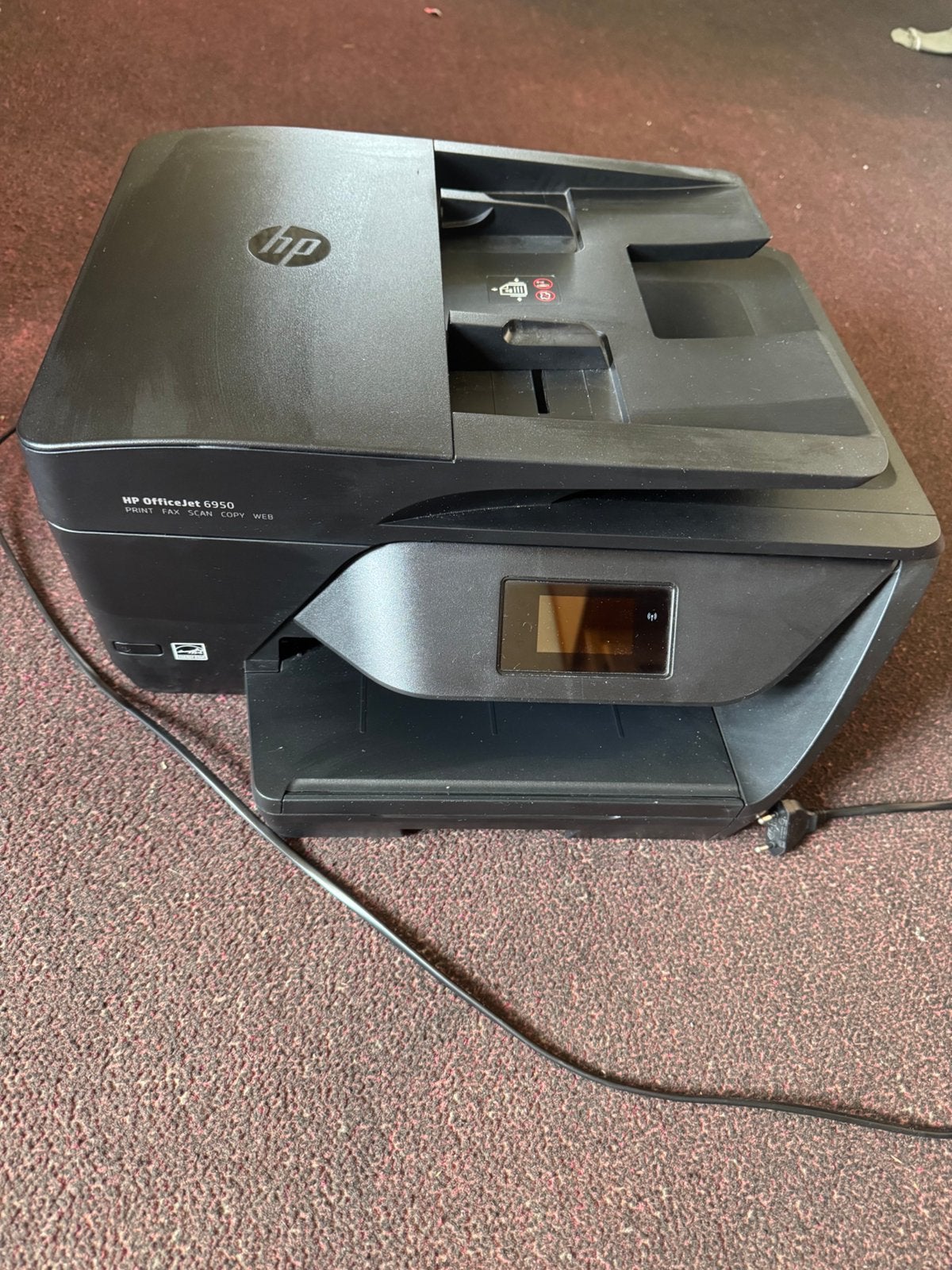 Printer HP OfficeJet 6950, Computers en Software, Printers, Ophalen, Zo goed als nieuw