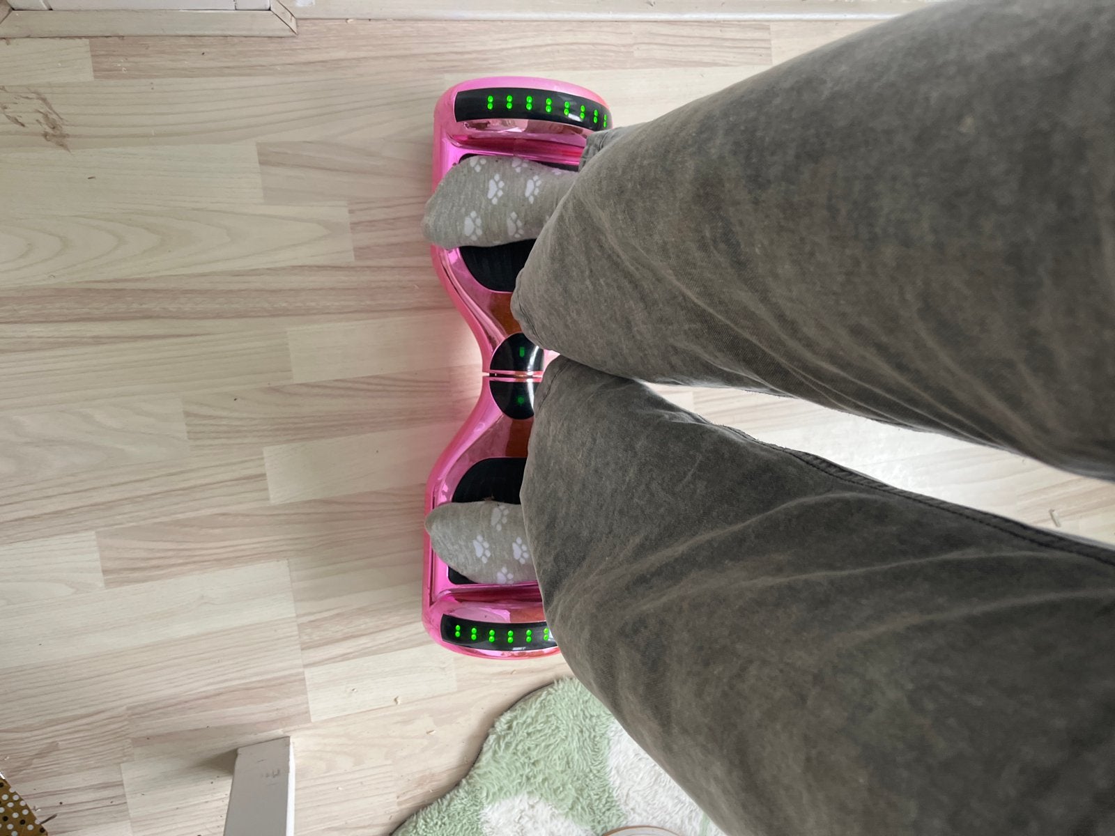 Roze Hoverboard met LED-verlichting - Gebruikt, Ophalen of Verzenden, Gebruikt, Overige typen