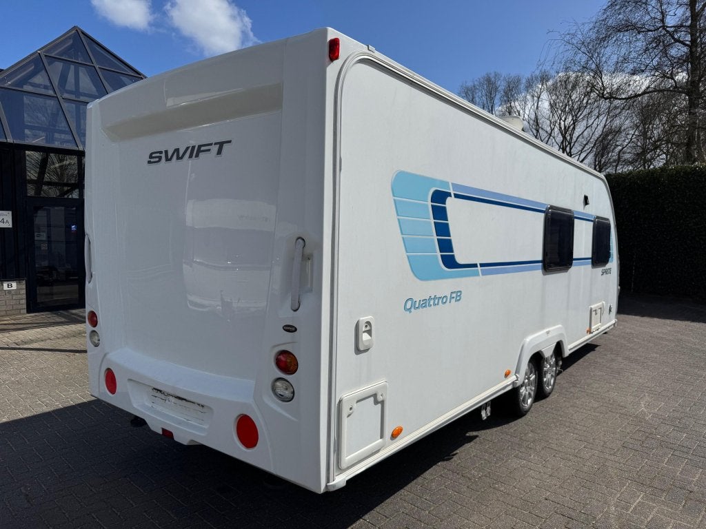 Swift Quattro, Overige typen, Bedrijf, Treinzit, Schokbreker