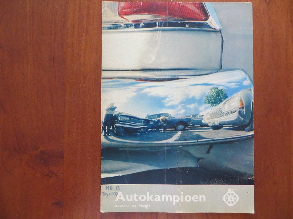 Autokampioen 35 1968 test MG B, Toyota Corolla 1100 Sprinter