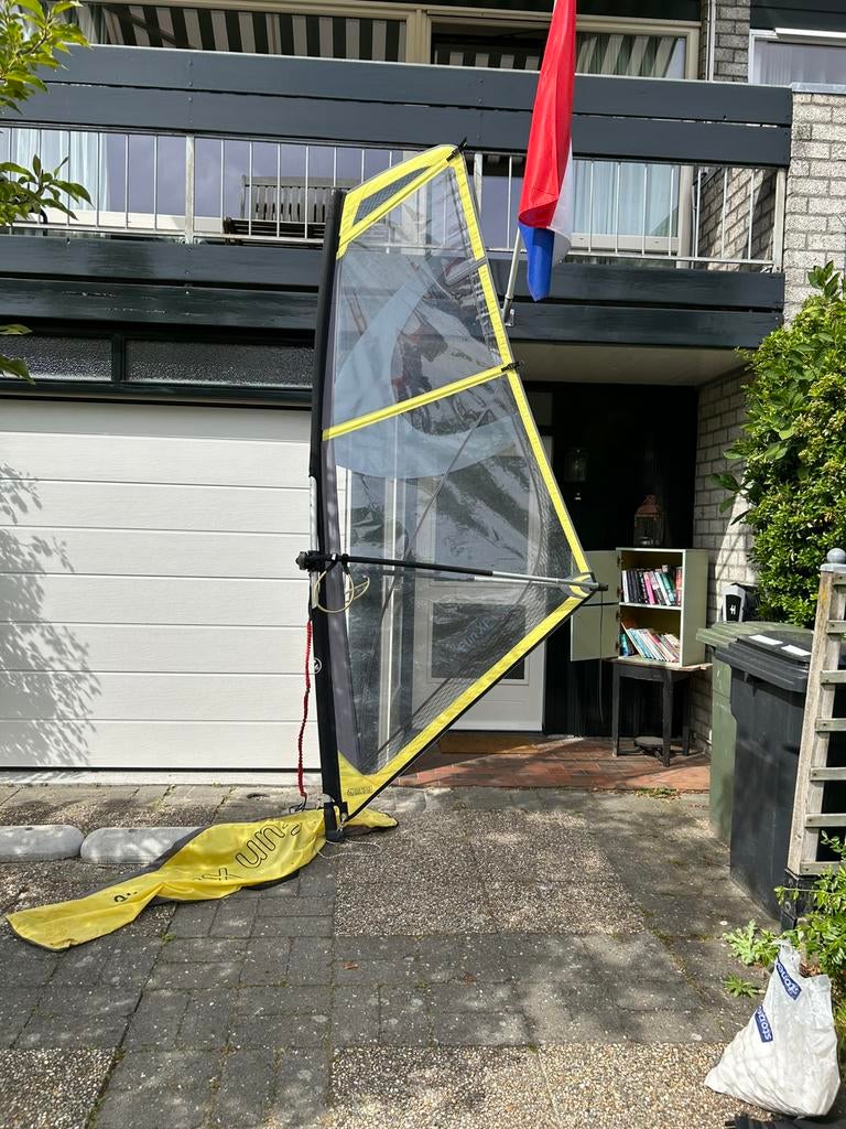 Compleet kinderzeil met tuigage 3,6 m2, Ophalen, Gebruikt, Zeil