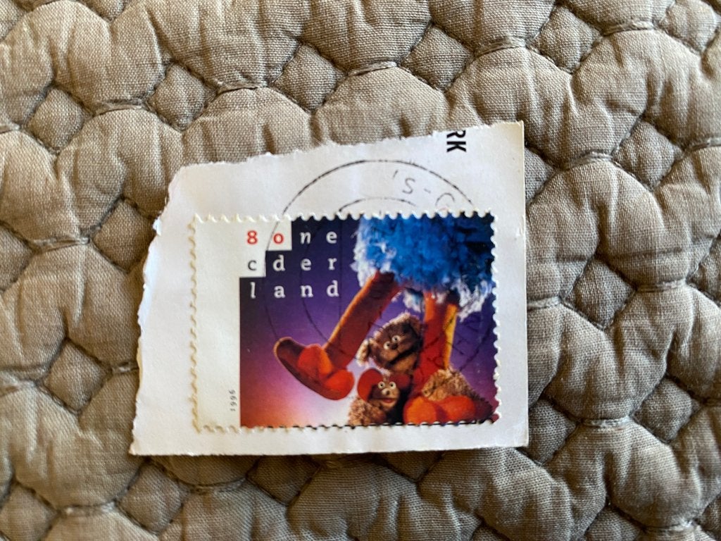 Timbre Nederland 80c 1996 Pino, Ieniemienie en Tommie, Verzenden, Na 1940, Gestempeld