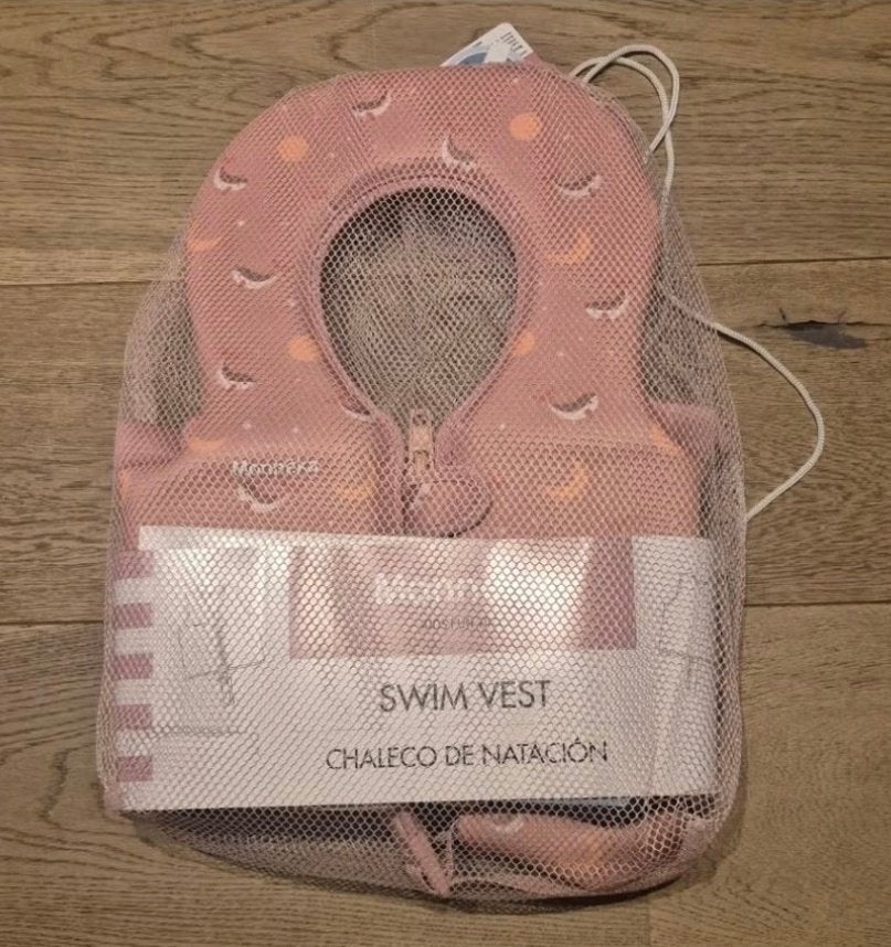 NIEUW Zwemvest Drijfvest 1-2 jr Walvis Roze 11-15 kg 86/92, Watersport en Boten, Watersportkleding, Verzenden, Nieuw, Kind, Reddingsvest of Zwemvest