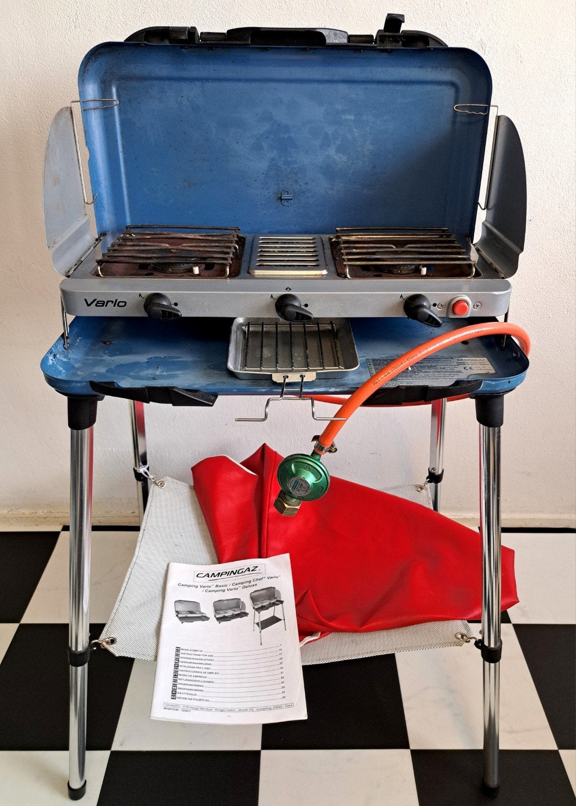 Campingaz Vario Deluxe gasfornuis
Compact traditioneel kookt, Ophalen of Verzenden, Gebruikt