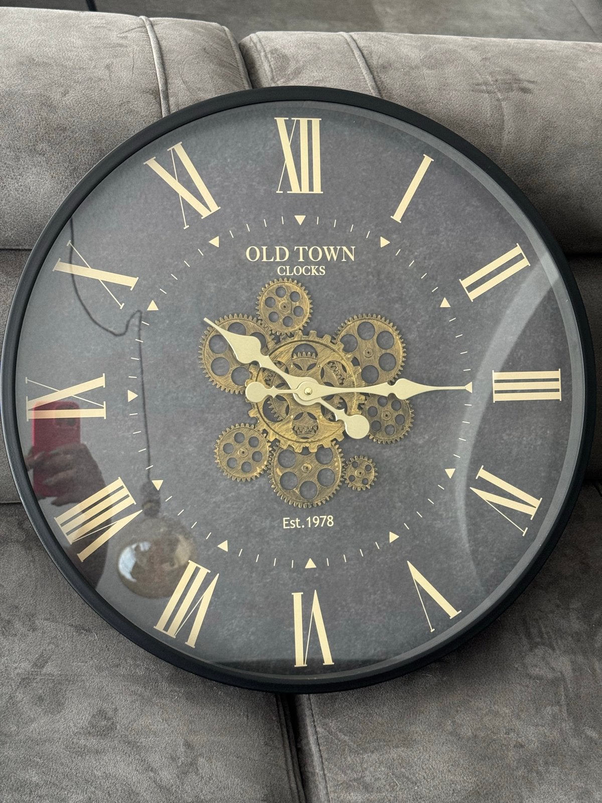 Grote wandklok 'Old Town Clocks', Ophalen, Wandklok, Analoog, Nieuw