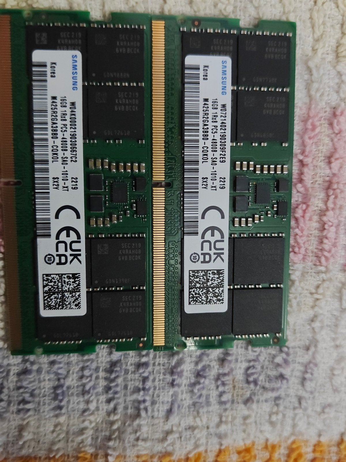 16GB DDR5 SODIMM 4800MHz RAM, Ophalen of Verzenden, Zo goed als nieuw, DDR5, Laptop