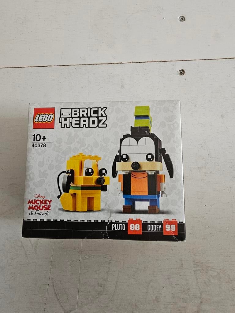 LEGO 40378 Goofy & Pluto, BrickHeadz, Lego, Nieuw, Ophalen of Verzenden
