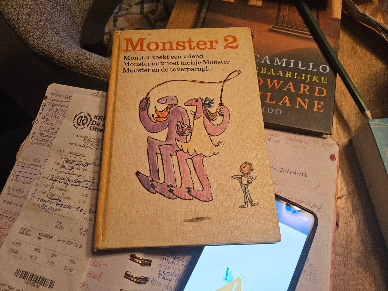 Monster 2: Monster zoekt een vriend - Kinderboek, Boeken, Gelezen, 5 of 6 jaar, Fictie algemeen, Jongen of Meisje