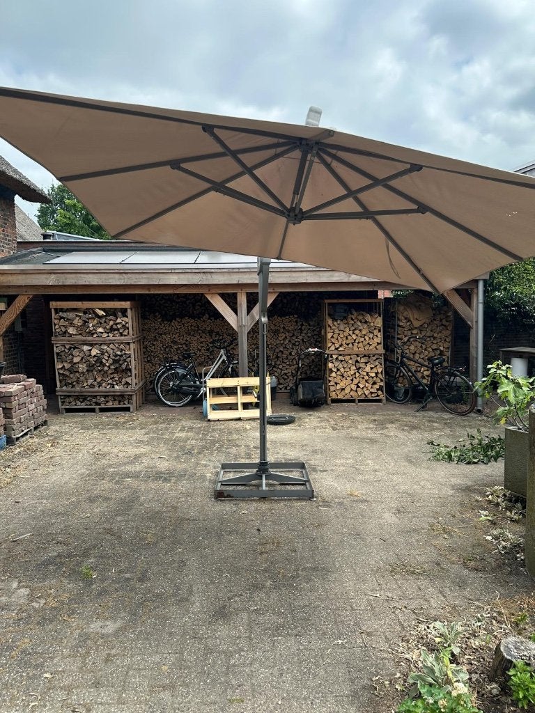 parasol, Ophalen, Verstelbaar, Gebruikt, Zweefparasol