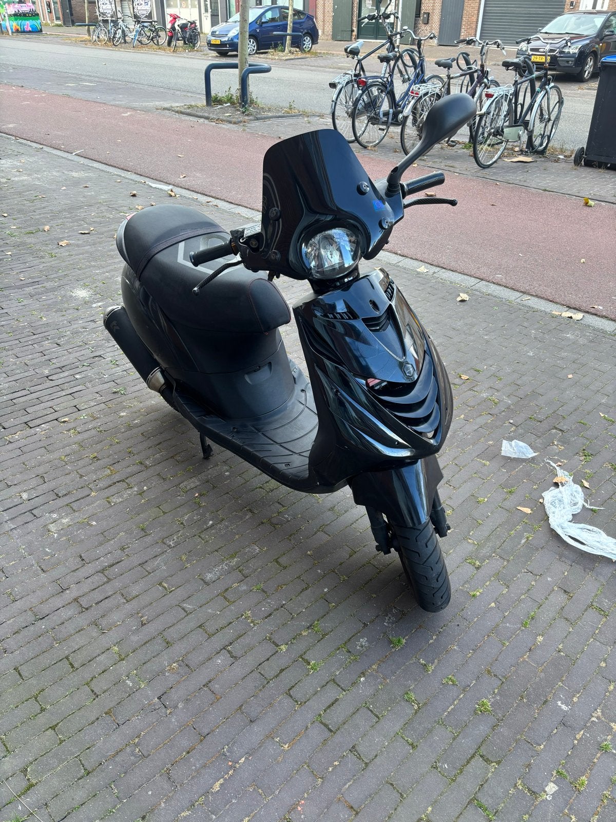 Piaggio Zip iGet 80cc Full Malossi | 2019 | Geen WOK, Maximaal 45 km/u, Zip, Ophalen of Verzenden, Zo goed als nieuw